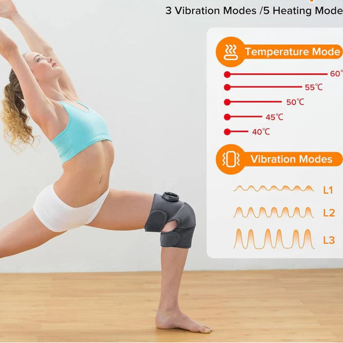 Digital Heated Knee Massager with Vibration Function