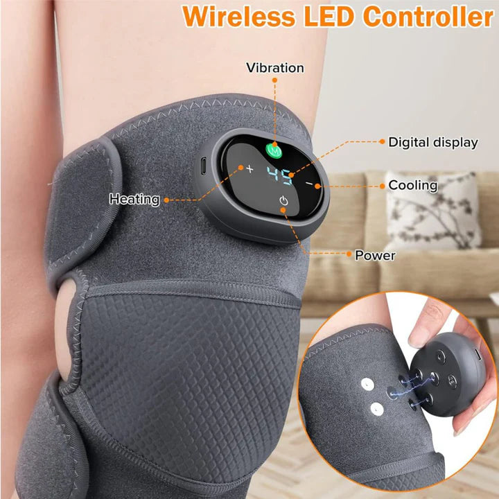 Digital Heated Knee Massager with Vibration Function