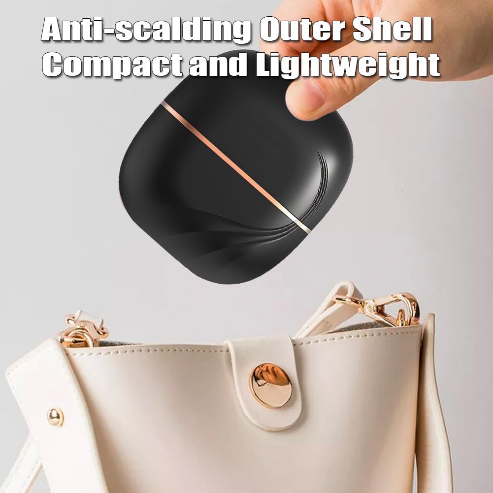 LuxeSmooth™ Portable Rechargeable Hair Straightener Brush