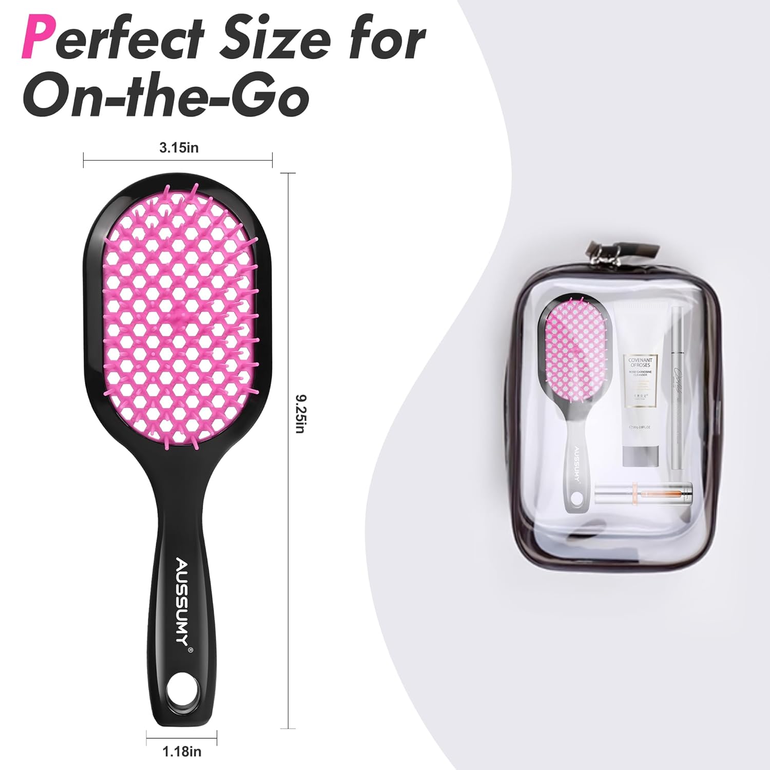 Tendra™ Honeycomb Vent Hairbrush – Style, Dry & Shine