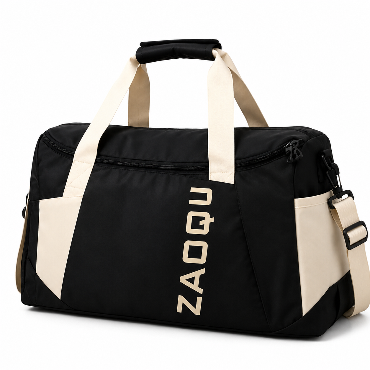 Sports Duffel Bag with Shoe Compartment – Travel & Gym Bag