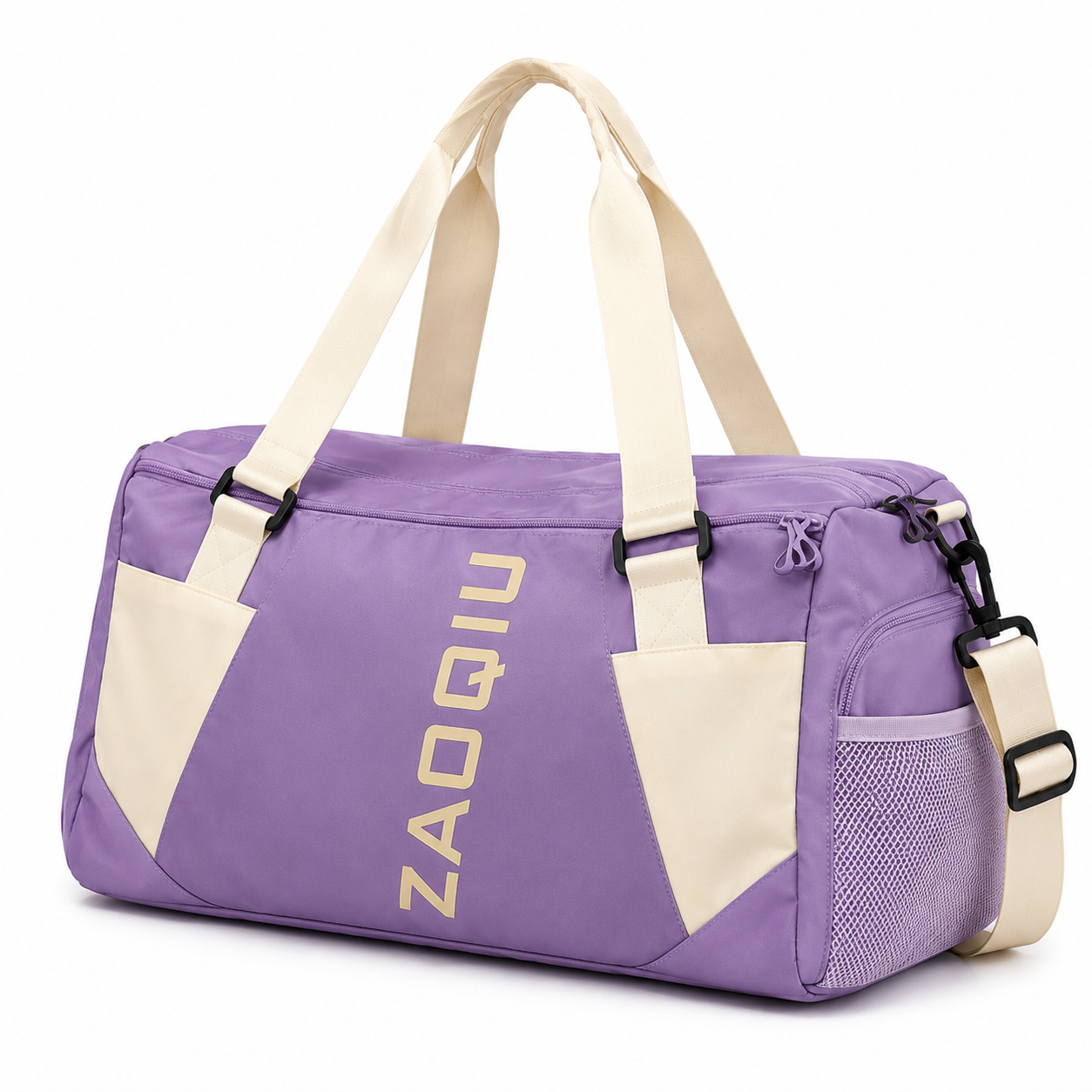 Sports Duffel Bag with Shoe Compartment – Travel & Gym Bag