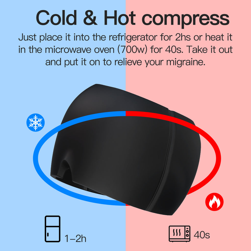 2-in-1 Hot & Cold Comfort Cap – Relaxation and Cooling Therapy