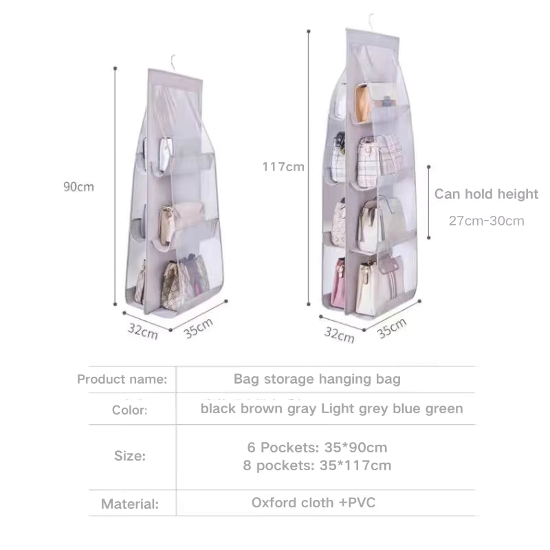 👜 Premium Hanging Bag Organizer