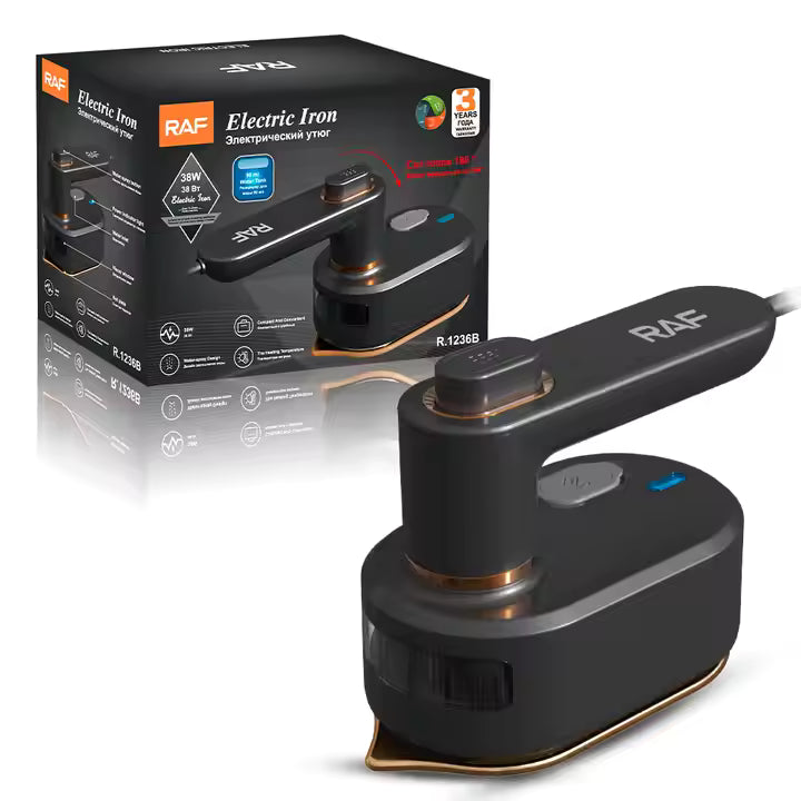 RAF – Compact 2-in-1 Smart Iron & Travel Steamer