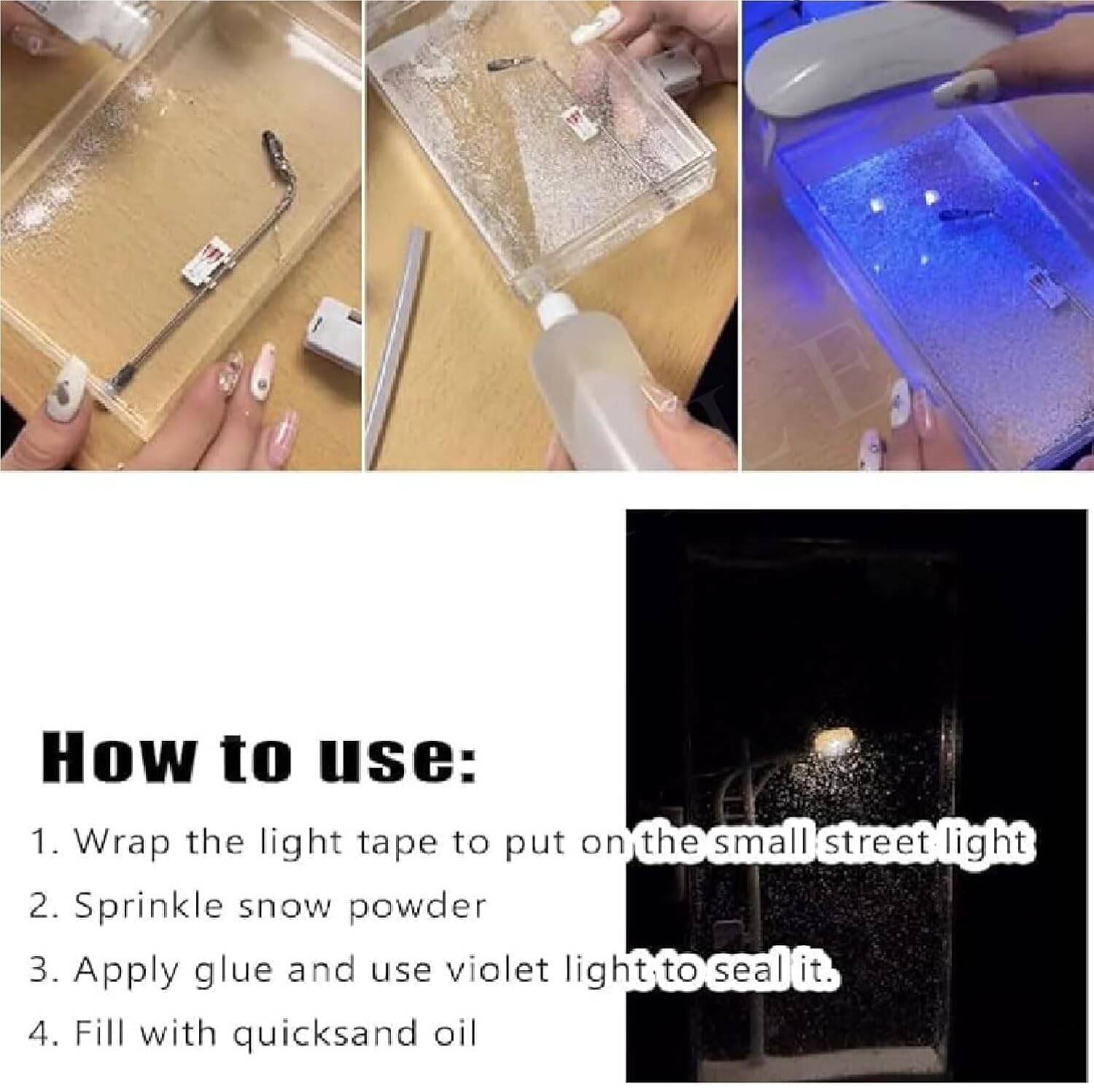 Winter Glow Streetlight Lamp