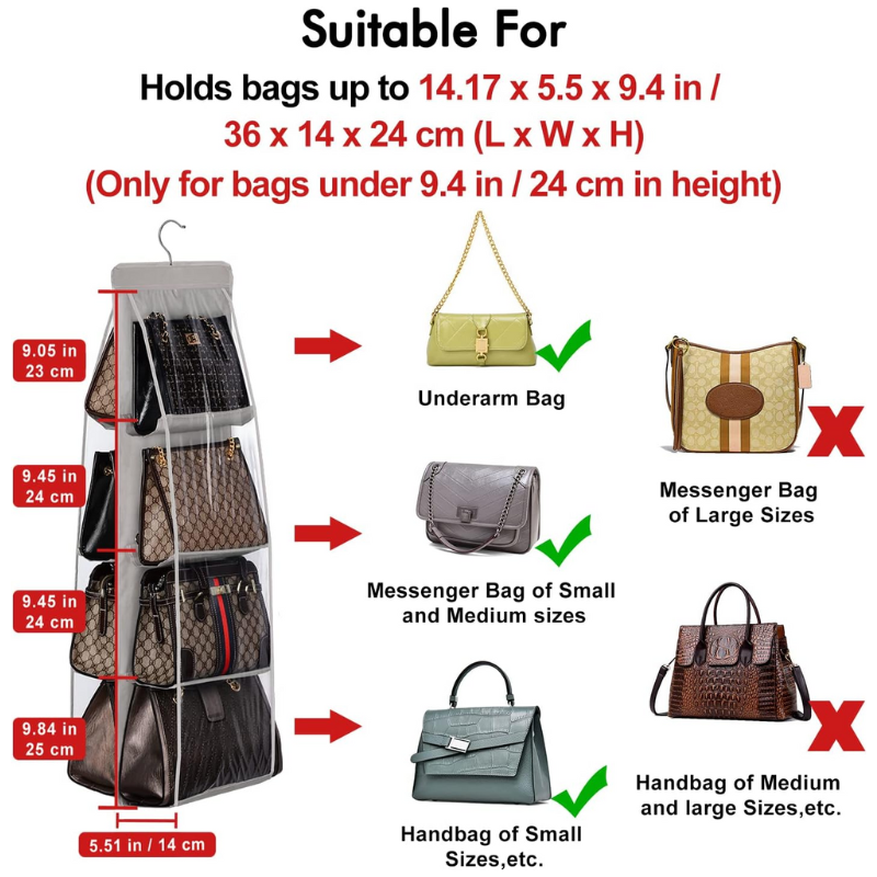 👜 Premium Hanging Bag Organizer