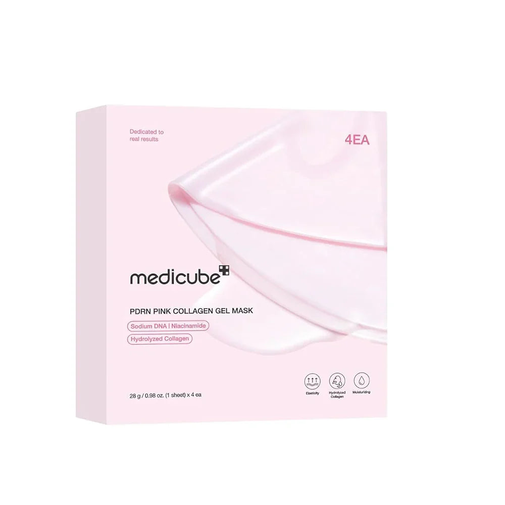 Medicube PDRN Pink Collagen Gel Mask – Salmon DNA Color-Changing Mask