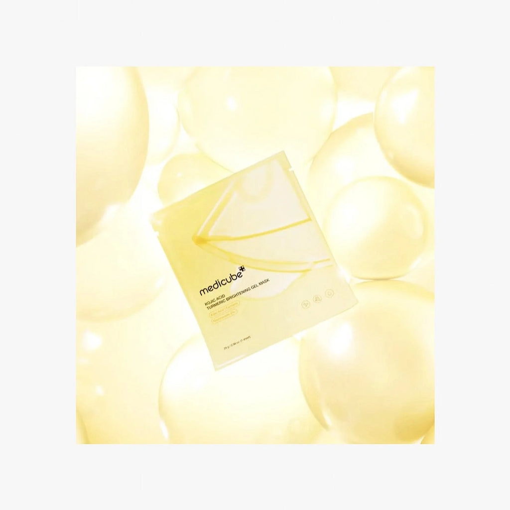 Medicube Kojic Acid Turmeric Gel Mask – Color-Changing Overnight Brightening