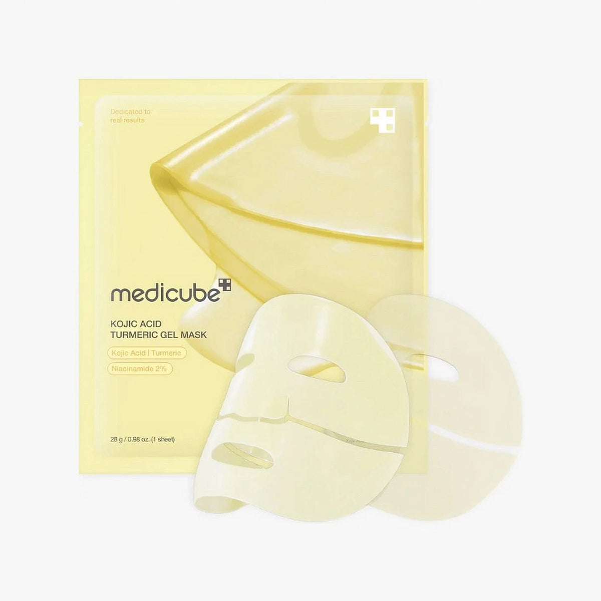 Medicube Kojic Acid Turmeric Gel Mask – Color-Changing Overnight Brightening