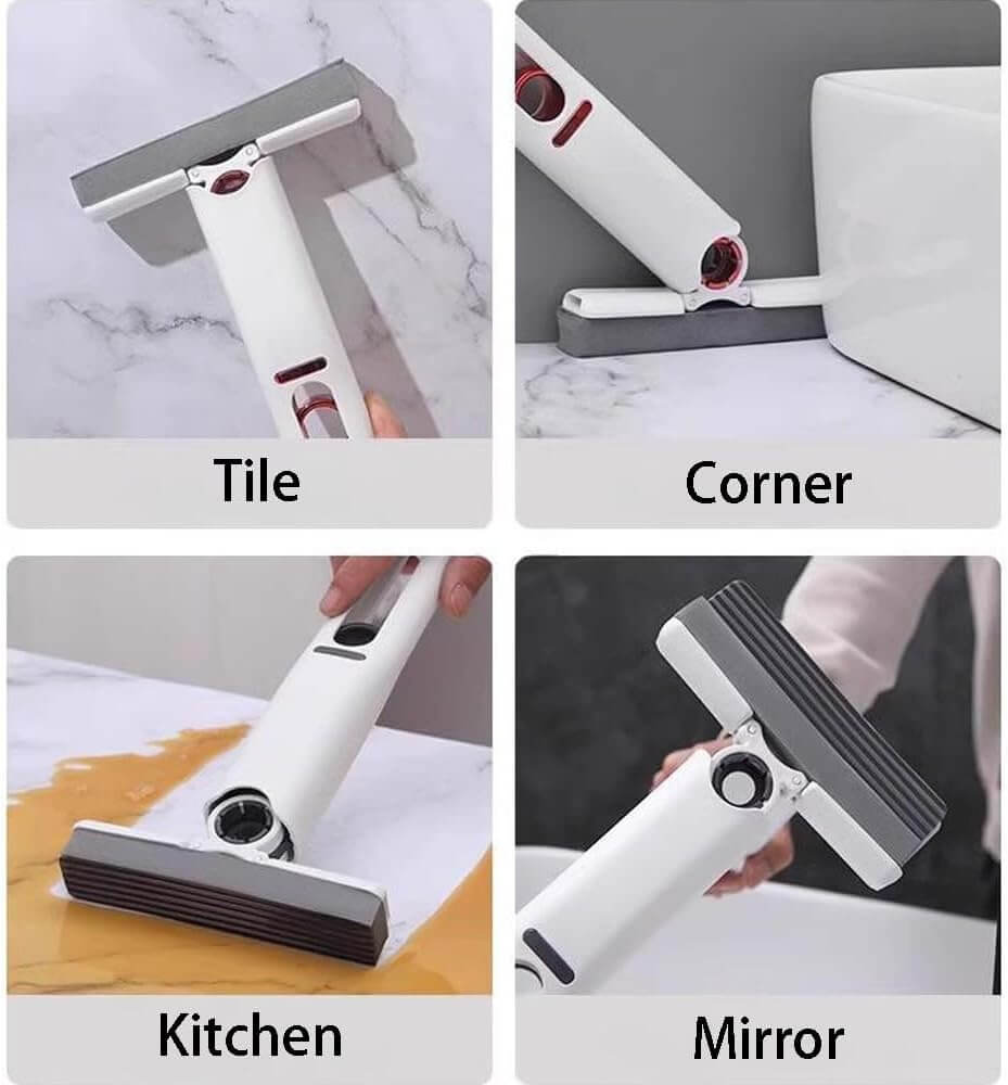 Mini Foldable Squeeze Mop – Multi-Surface Cleaner