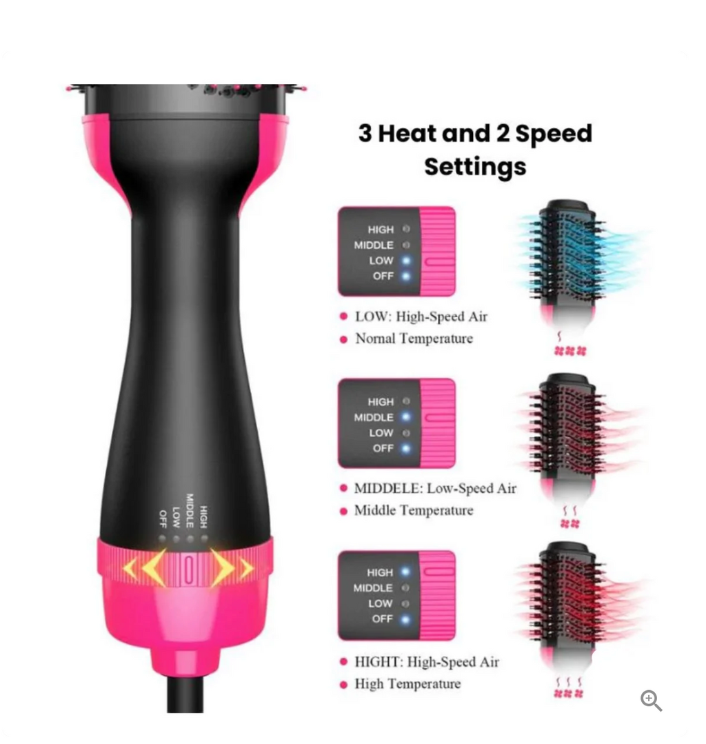 NOX™ 3-in-1 Volumizing Hair Dryer Brush