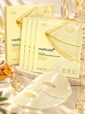 Medicube Kojic Acid Turmeric Gel Mask – Color-Changing Overnight Brightening