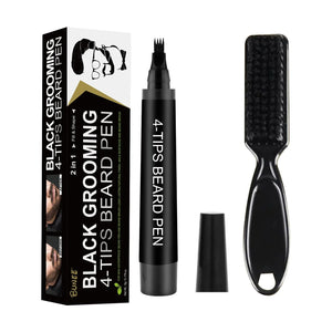 4-Tips Beard Pen — Fill, Shape & Define Your Beard Instantly