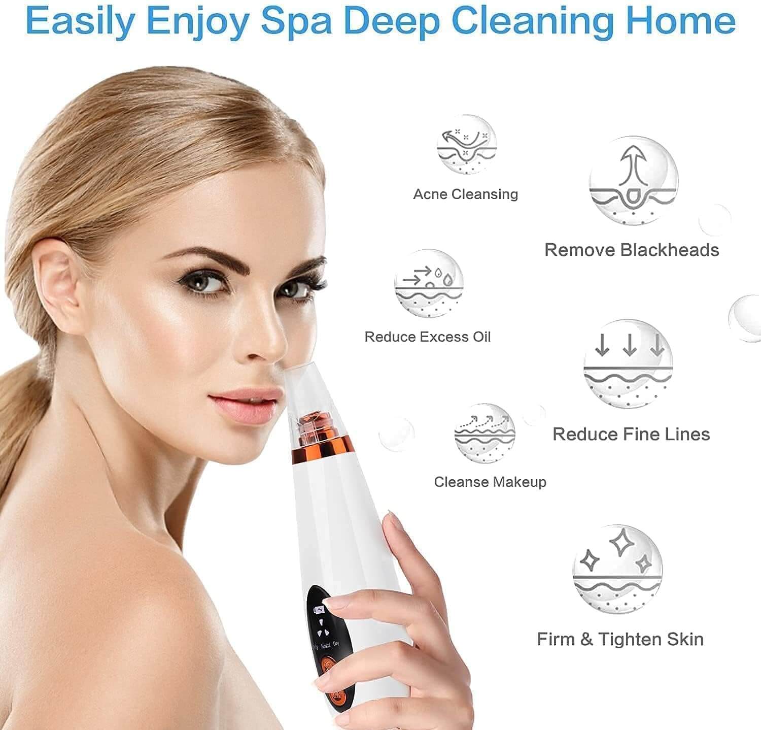 Pore Vacuum Cleaner & Blackhead Remover