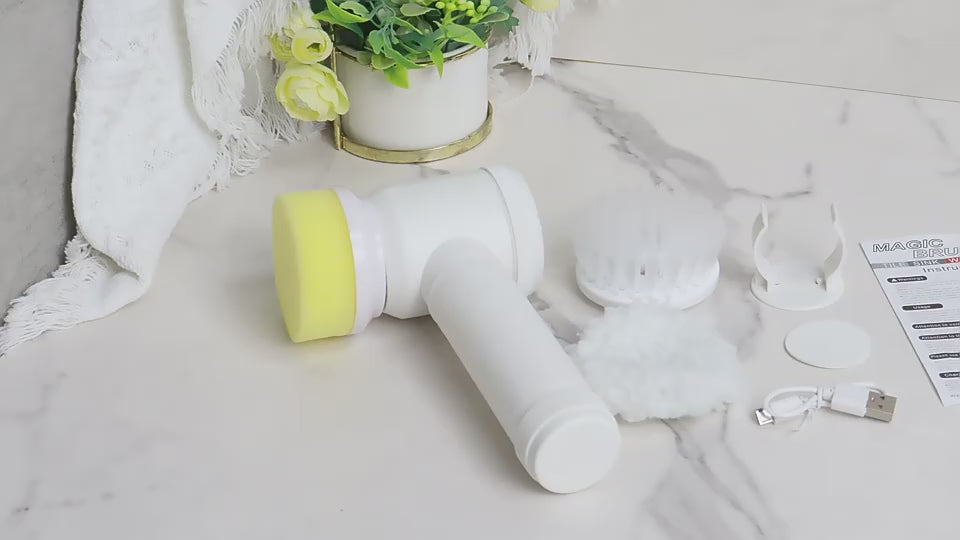 5 In 1 Rechargeable brush cleaner